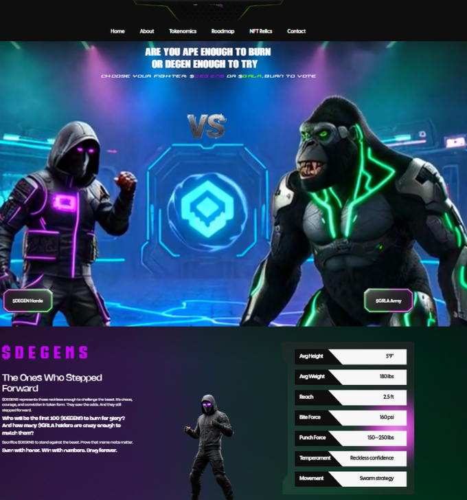 Degens Vs Godzila